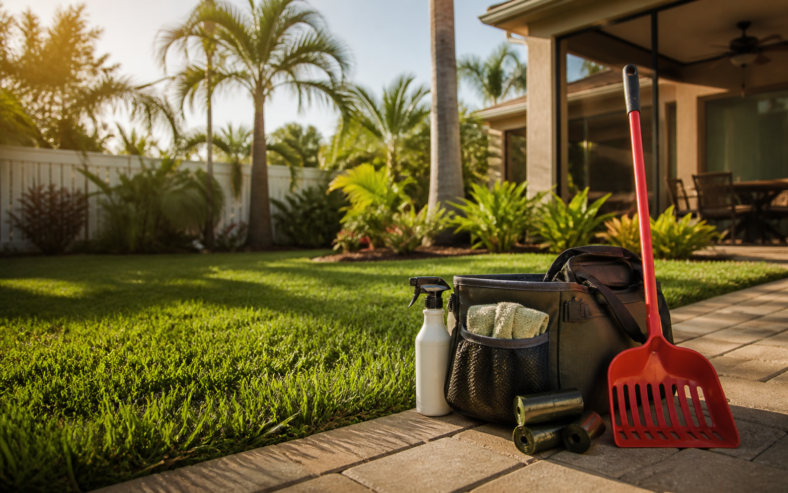 Sanitation and Deodorizing After Pet Waste Removal